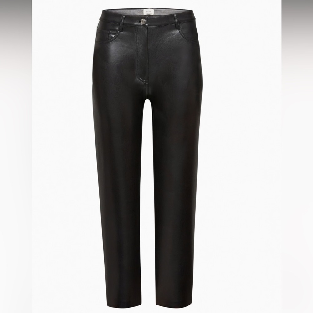 ARITZIA -Wilfred The Melina Tall Cropped Leather Pant